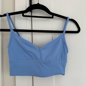 Lululemon align sweetheart bra in blue
